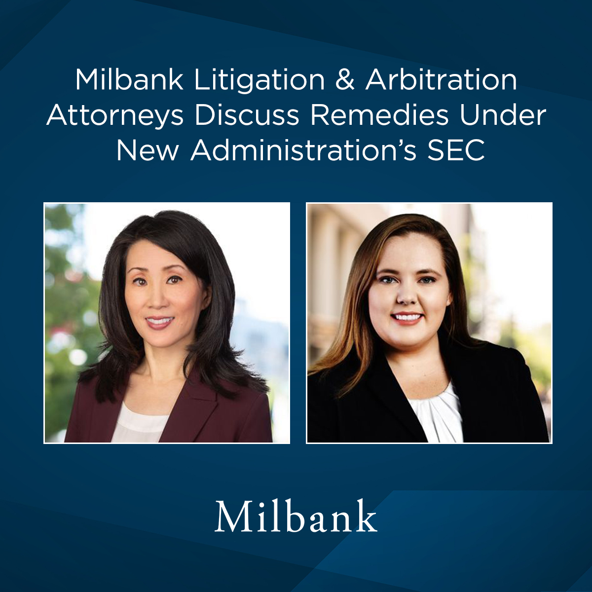 1-12903_SGRA_NY_Milbank Discuss Remedies Under New Administrationâs SEC_Option 1