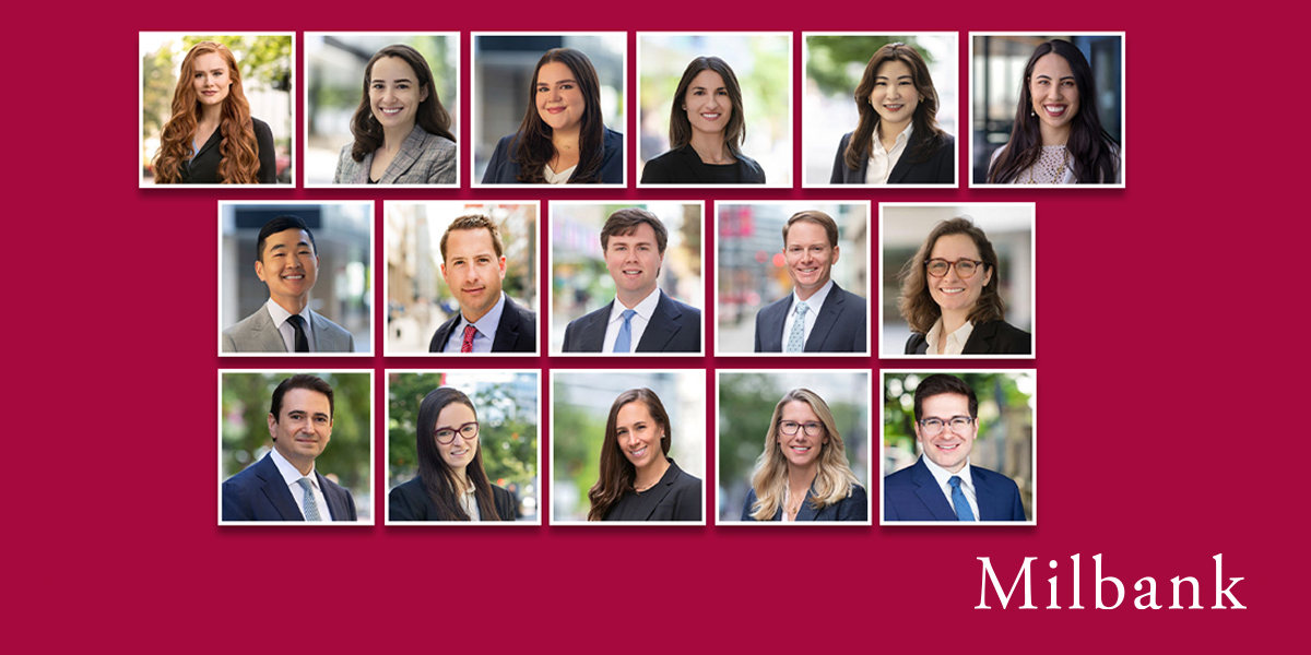 16 Milbank Attorneys Named to Washington DC Bar 2023 Pro Bono ...